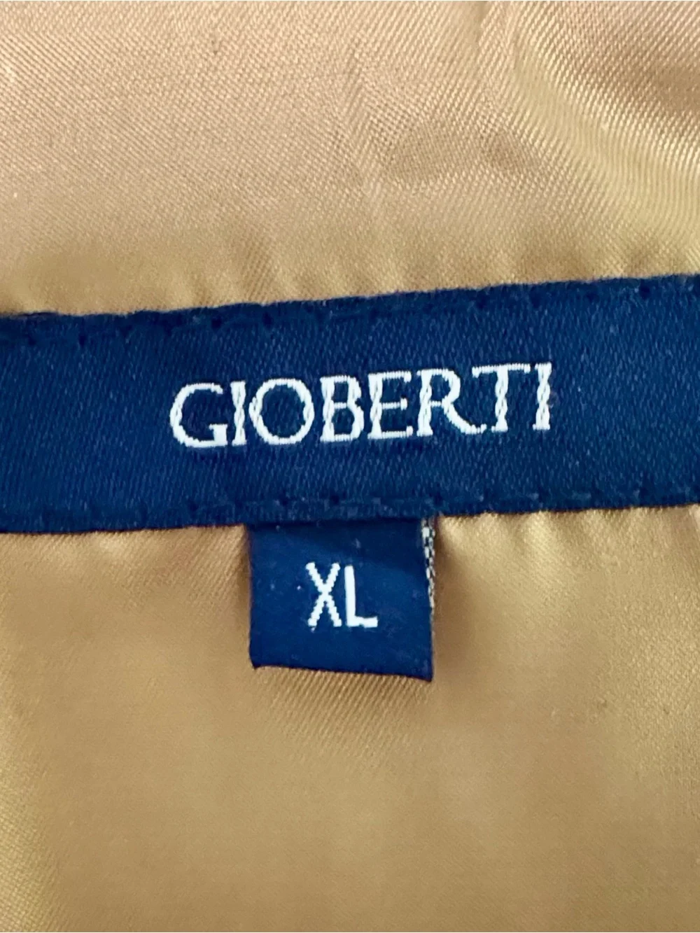 Gioberti Men’s XL Formal Vest Pair: Navy + Khaki 5-Button Adjustable 1=$18/2=$30